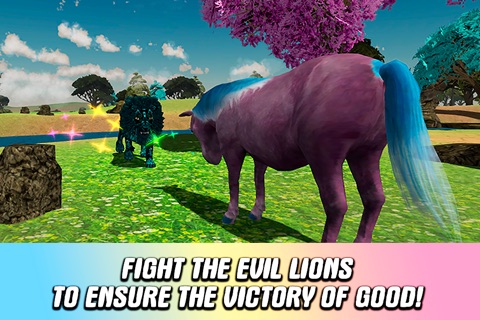 Magic Unicorn Survival Simulator 3D screenshot 2