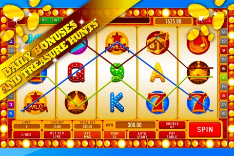 Golden Slot Machine: Enjoy the best digital coin wagering and be the jewelry master screenshot 3