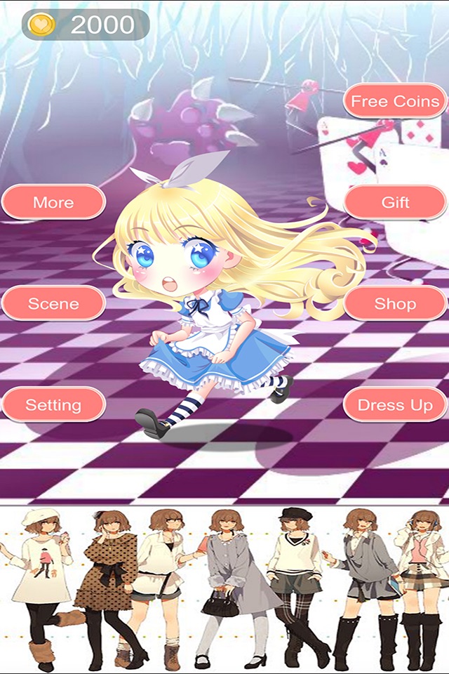 Alice Run - Dress Up and Makeover Cute Game for Kids screenshot 4