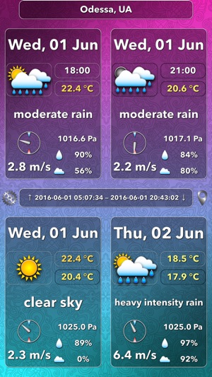 OWeather – 天氣預報和氣象圖(圖1)-速報App