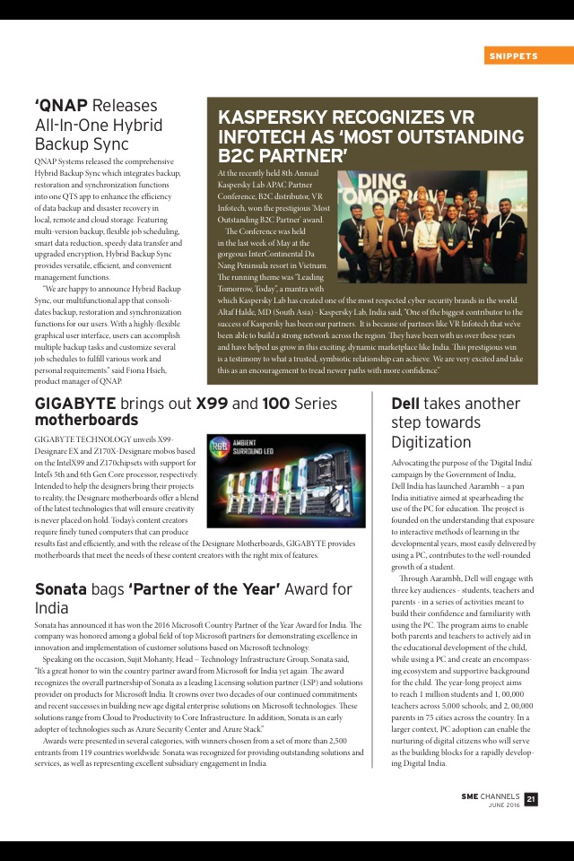 SME Channels magazine screenshot 3