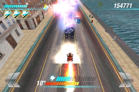Extreme Motor Bike Cops Escape Racing Game For Free screenshot 4