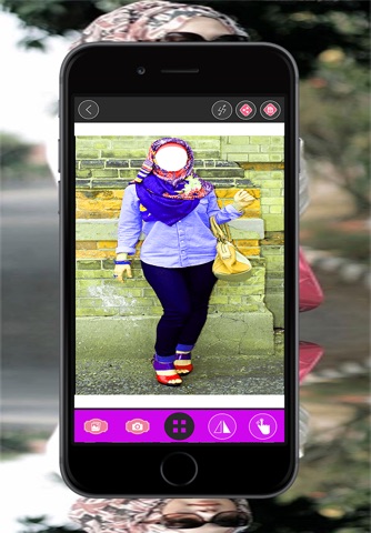 Hijab Woman Photo Making--Hijab Fashion Suits screenshot 3