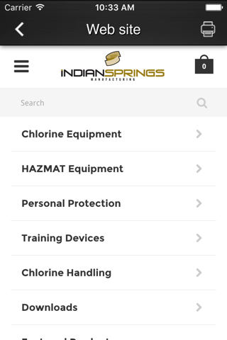 Indian Springs Mfg. App screenshot 3