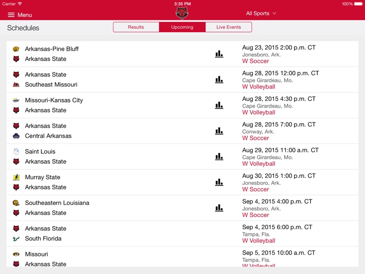 A-State Athletics for iPad screenshot-3