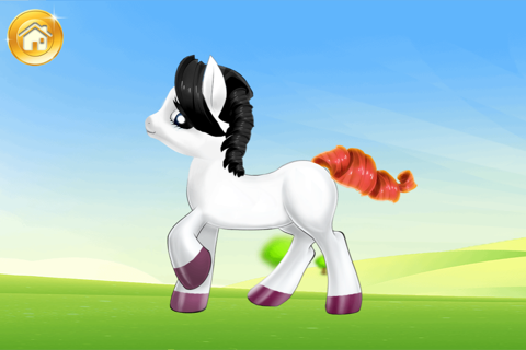 Pony Dressup Game. Bess Pony Makeover Game for Girls. screenshot 2
