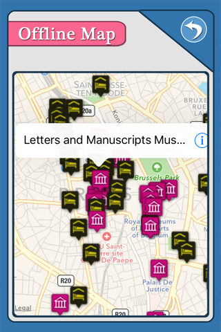 Brussels Offline City Travel Guide screenshot 2