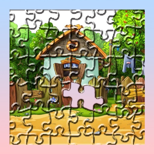 Jigsaw World Puzzle Colorful Game for Kids with Free Icon