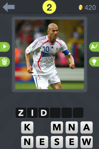 Guess The Footballer - Fun Football Quiz Game! screenshot 4