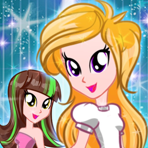 Monster Characters Dress Up Games - My Equestrian little queen pony Edition For Girl Icon