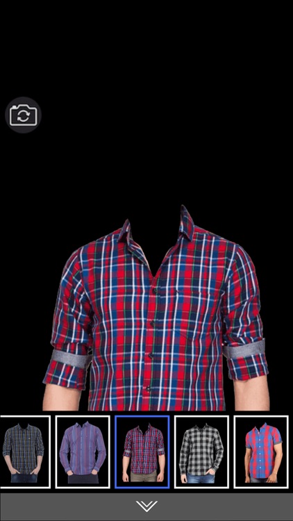 Man Check Shirt - Photo montage with own photo or camera