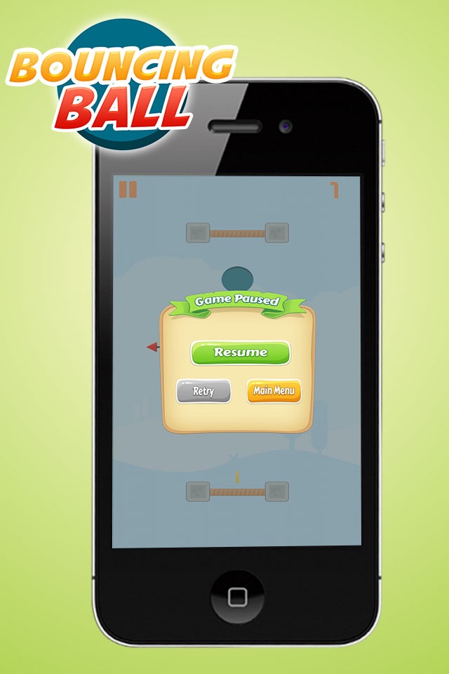 Bouncing Ball 2D - Dodge The Incoming Arrows, and Bounce The Ball To Collect Coins screenshot 4