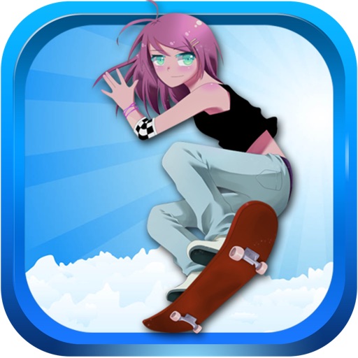 Skater Girl 3D icon