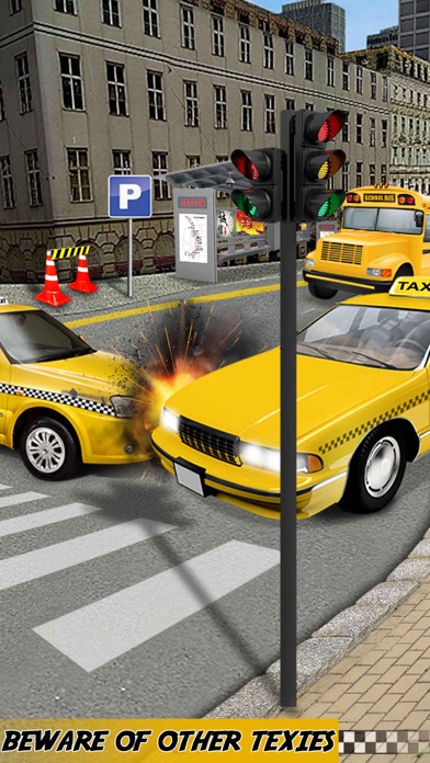 How to cancel & delete New York Taxi Parking 3d - Crazy Yellow Cab Driver in City Traffic Simulator from iphone & ipad 2