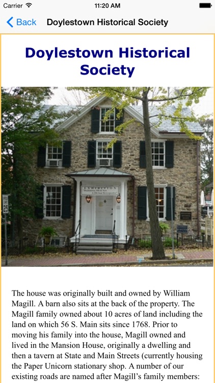 Historic Buildings of Doylestown