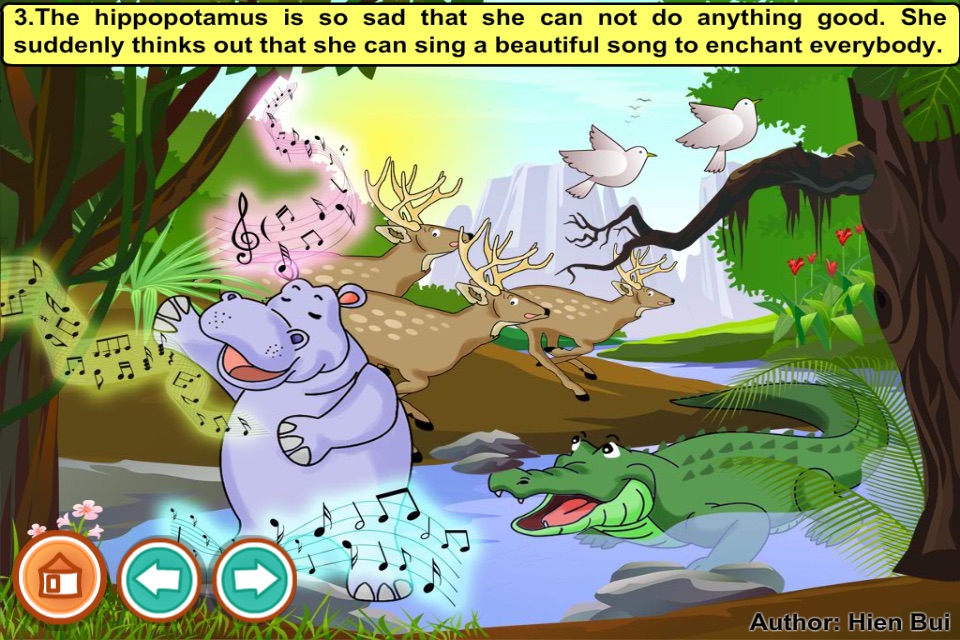 A good hippopotamus (story and games for kids) screenshot 2