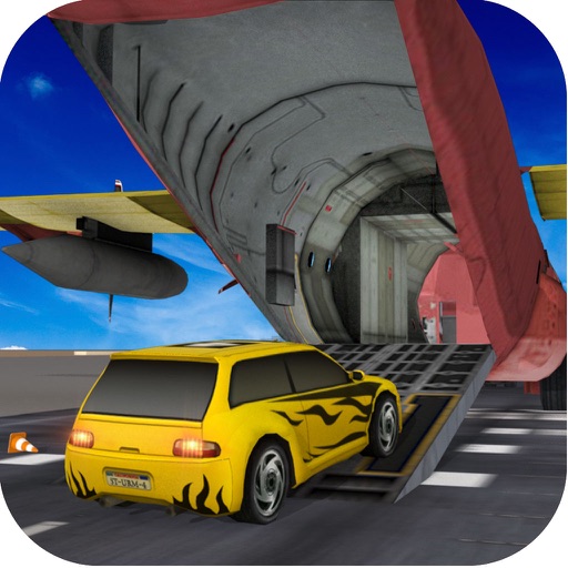 Car transporter Cargo Jet Carrier – Jumbo Airplane Truck Loading Simulator Pro iOS App