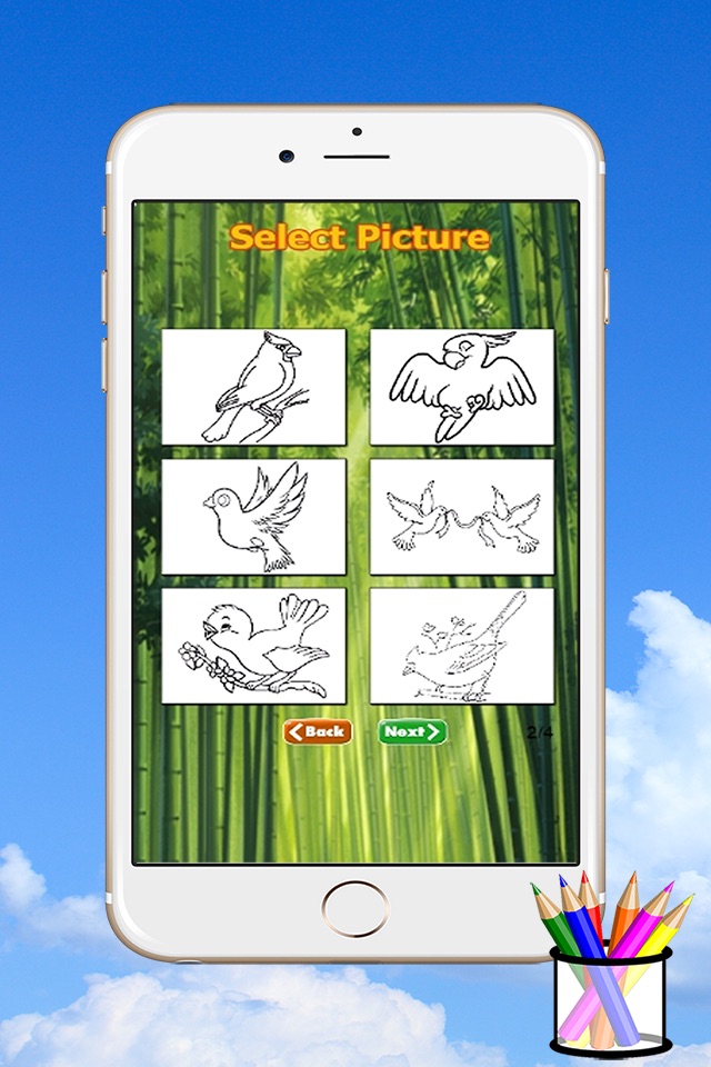 Bird Coloring Book For Kids screenshot 4