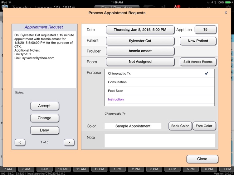 CT Scheduler Mobile 6.5 screenshot-4