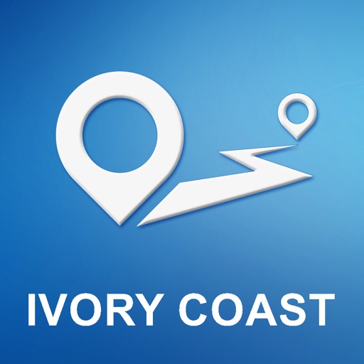 Ivory Coast Offline GPS Navigation & Maps icon