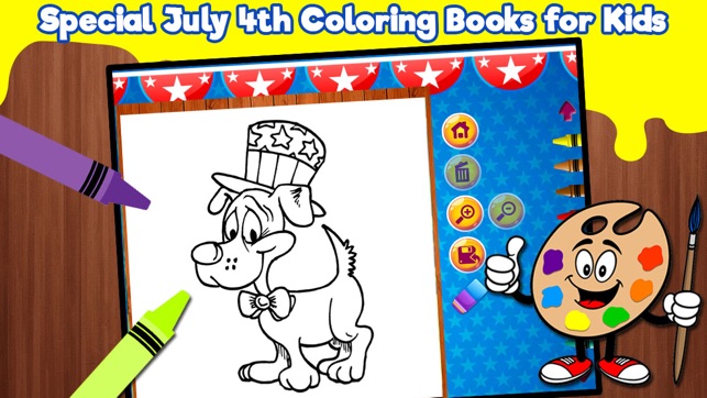 Independence Day Coloring Books - 4th Of July Special Editio(圖2)-速報App