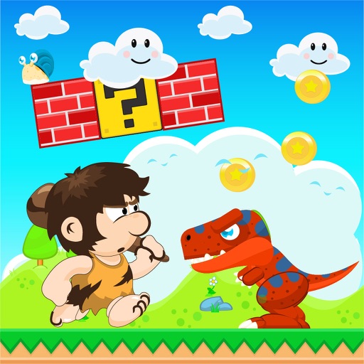 Super Robin Caveman - Free Tiny Hero Runner Icon