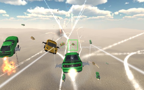 Air Car Strikes- Fly Word Wars screenshot 3