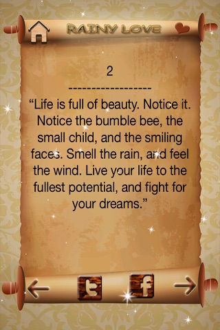 Rainy Quotes screenshot 3