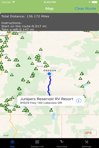 Oregon – Camping & RV spots screenshot 2