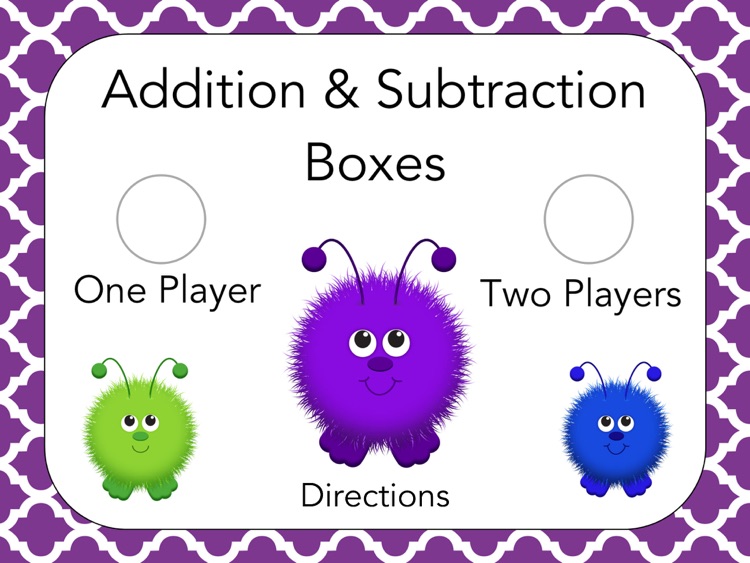 Addition & Subtraction Boxes: School Version screenshot-3