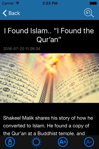 New Muslims' App screenshot 4