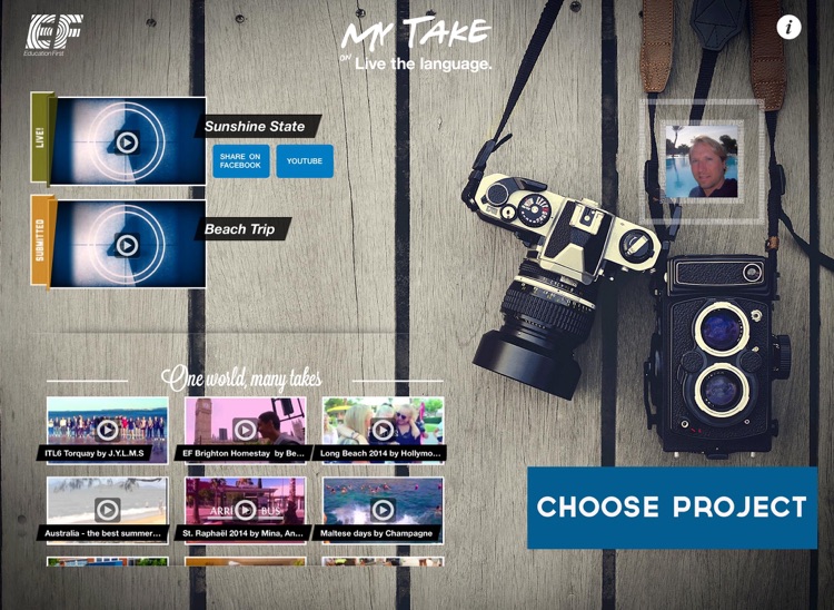 EF MyTake Video Editor for iPad
