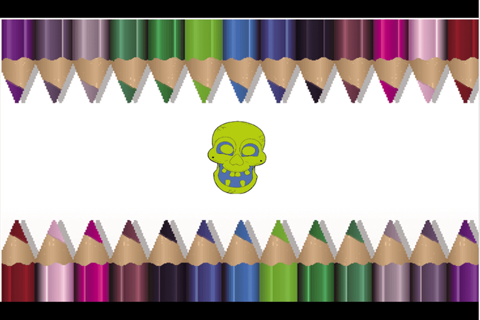 Masks coloring book - Halloween games Learning coloring Book for Kids screenshot 3