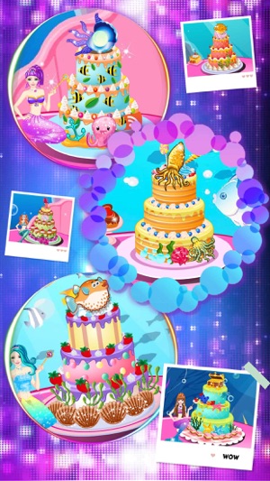 Mermaid cake decoration – Beauty Salon & Dessert Decoration (圖2)-速報App