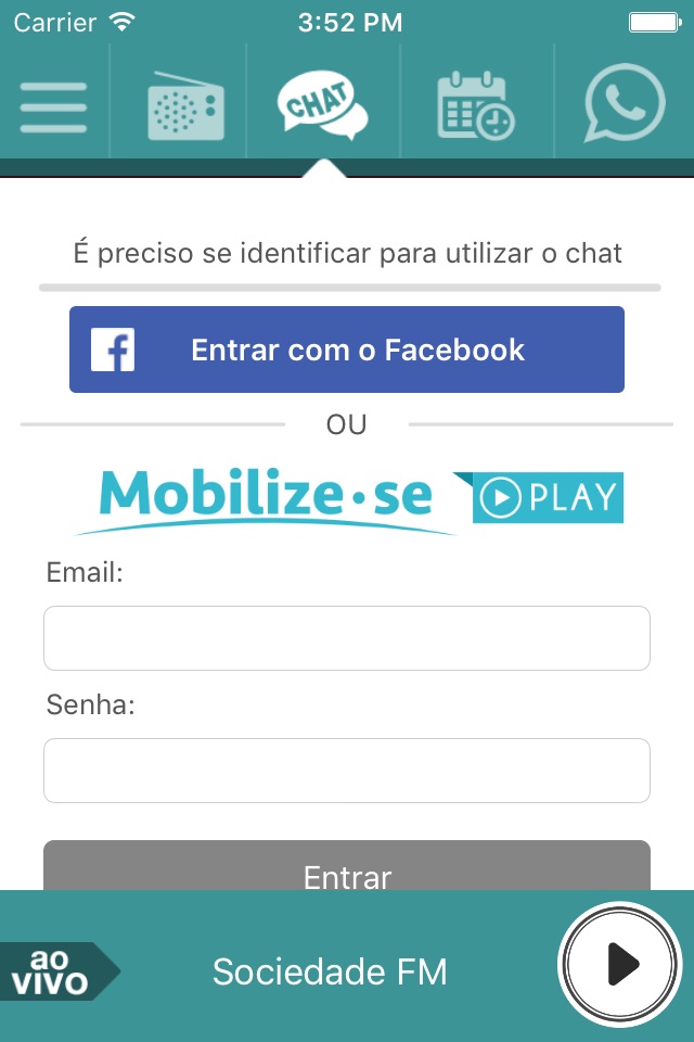 Sociedade FM screenshot 2