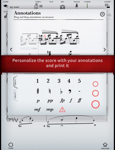 Play Chopin – Nocturne n°5 (partition interactive pour piano) screenshot 3
