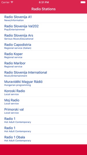 Radio Slovenia FM - Streaming and listen