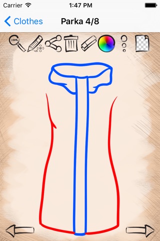 Drawing Awersome Clothes screenshot 3