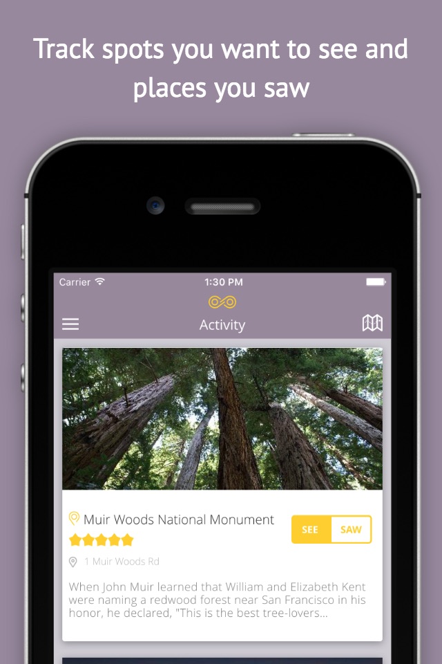 SeeSaw - Travel Inspiration screenshot 3