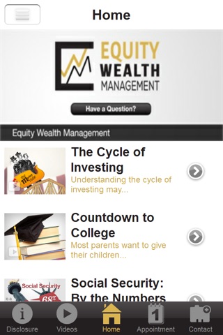 Equity Wealth Management screenshot 2