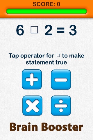 Able Brain Exercises Operators Free screenshot 4