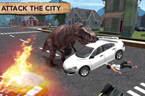 Dinosaur Simulator Trex Destruction Jurassic Forest & City Hungry Dino Carnageのおすすめ画像4