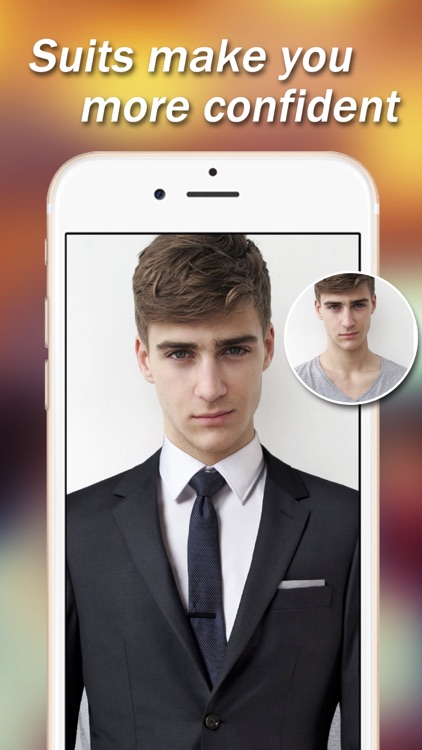 Man Suits - Fashion Shop Closet, Montage Face Photo Editor screenshot-3