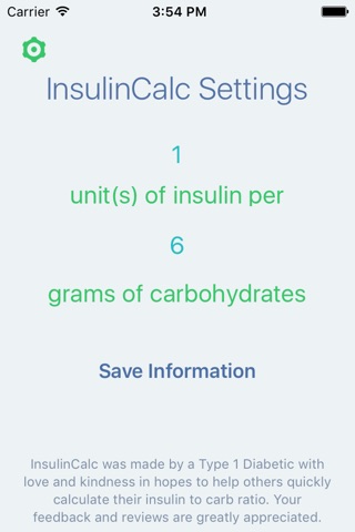 Insulin Calculate screenshot 2