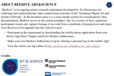 Beehive art&science screenshot 3