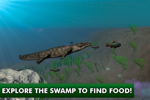 Wild Crocodile Survival Simulator 3D screenshot 3