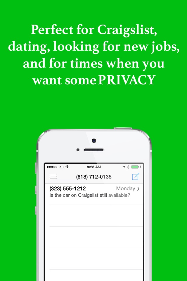 Private Texting - Phone Number for Anonymous Text screenshot 4