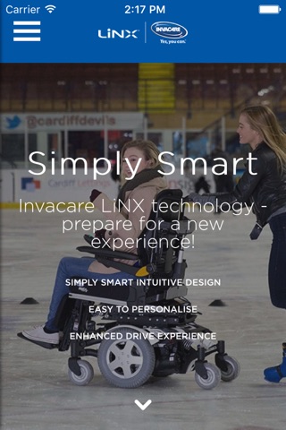 Linx Invacare screenshot 2