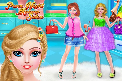 Prom Night Makeup Salon - Princess Party for Virtual Makeover Girls game screenshot 4