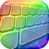 Rainbow Keyboard! - Custom Color Keyboard Themes 2016 with Fancy Backgrounds and Fonts Changer